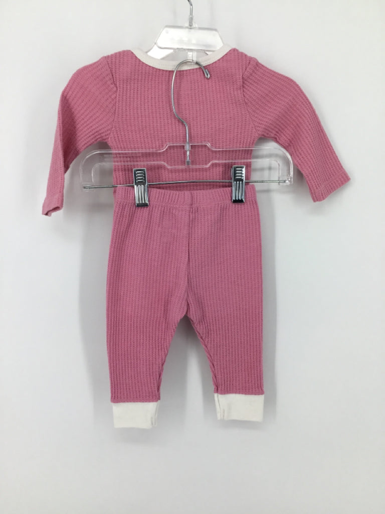 cloud island Child Size 0-3 Months Pink Outfit - girls