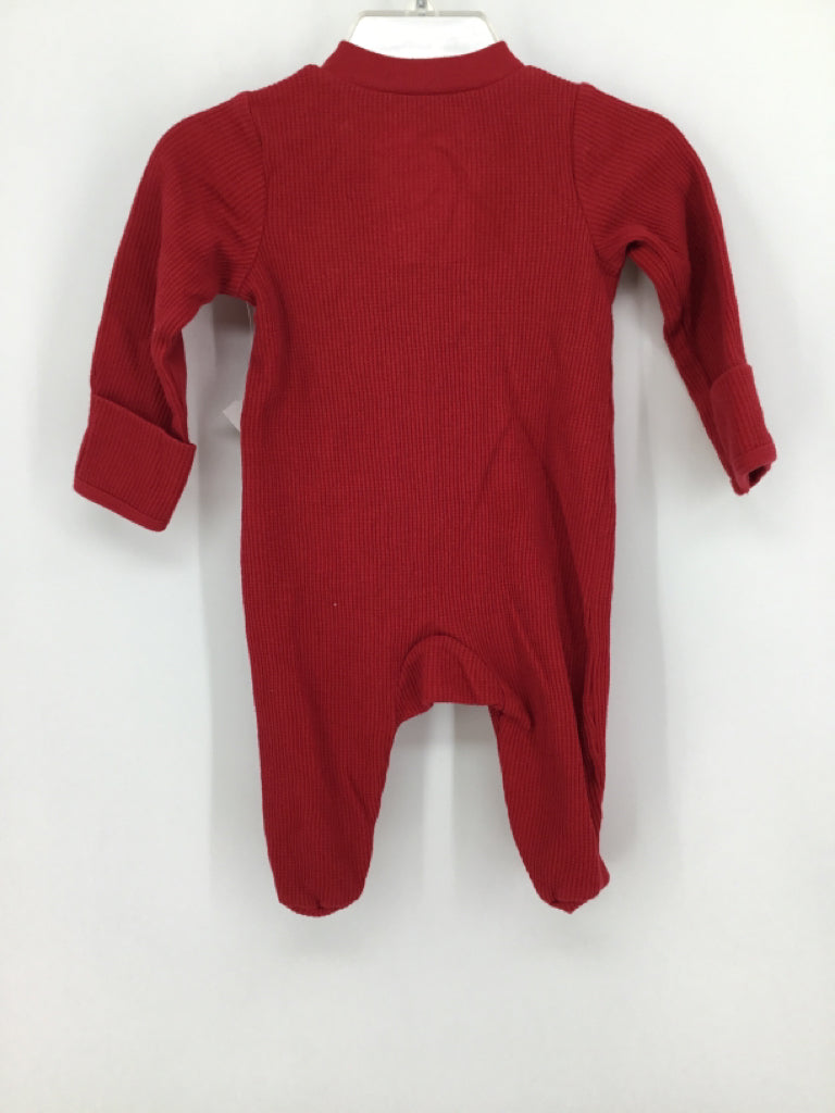 Carter's Child Size 3 Months Red Christmas Sleeper