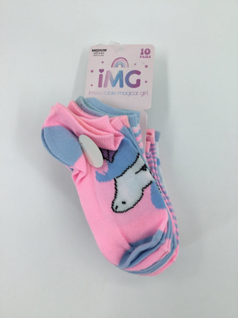 iMG Child Size 6 Toddler Pink Socks - girls