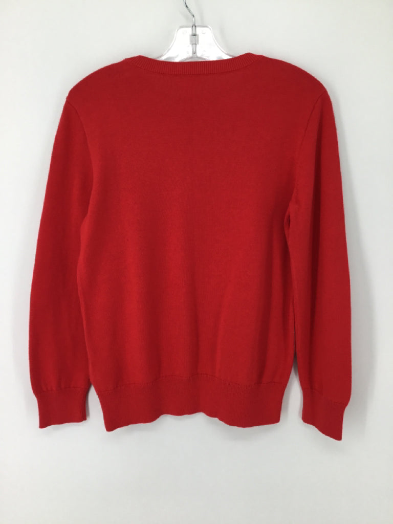 Crewcuts Child Size 8 Red Solid Sweater - boys