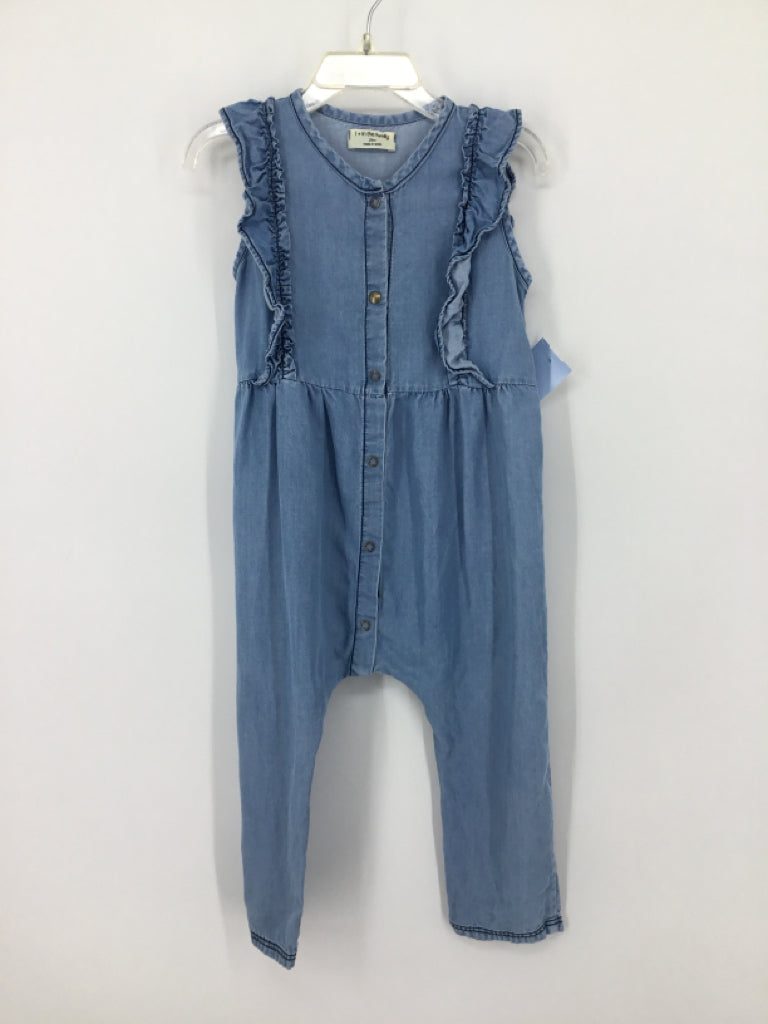 1+ In the Family Child Size 24 Months Blue Outfit - girls