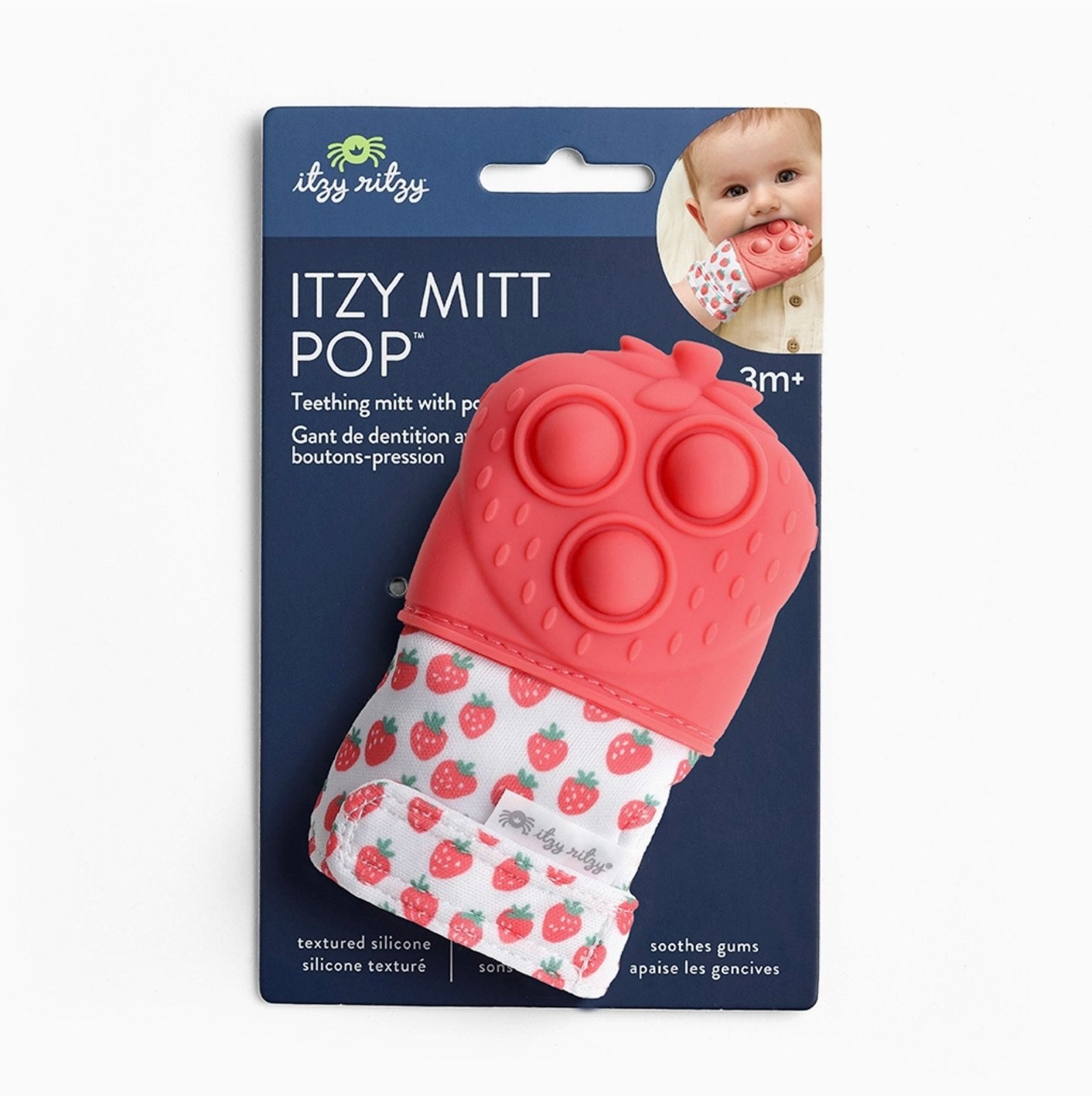 Itzy Ritzy - Itzy Mitt Pop (Strawberry)