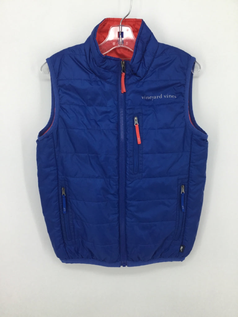 vineyard vines Child Size 8 Blue Solid Outerwear - boys