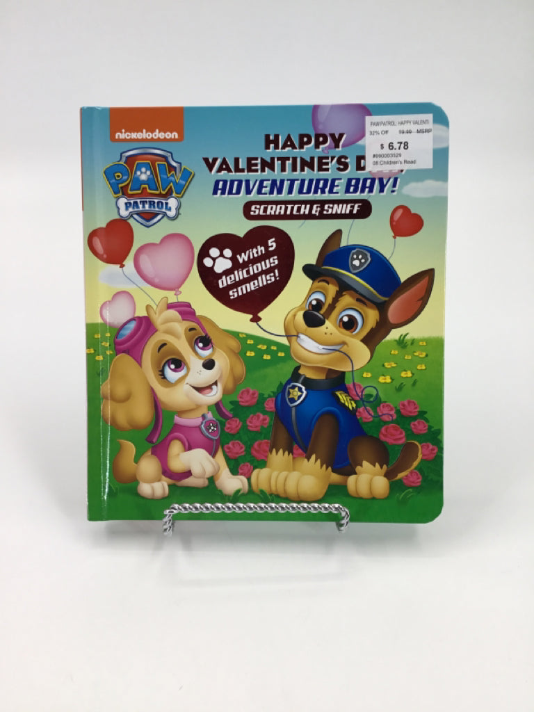Paw Patrol: Happy Valentine's Day Adventure Day! Scratch & Sniff Board Book