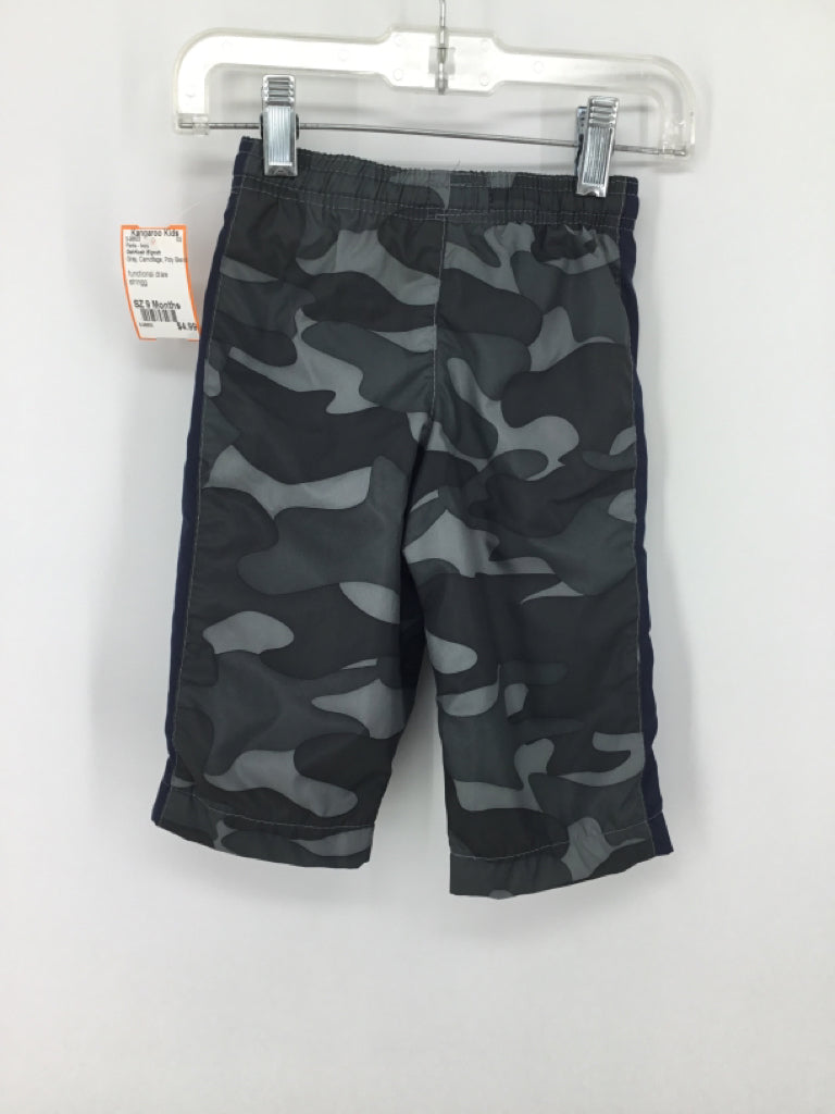 OshKosh B'gosh Child Size 9 Months Gray Camoflage Pants - boys