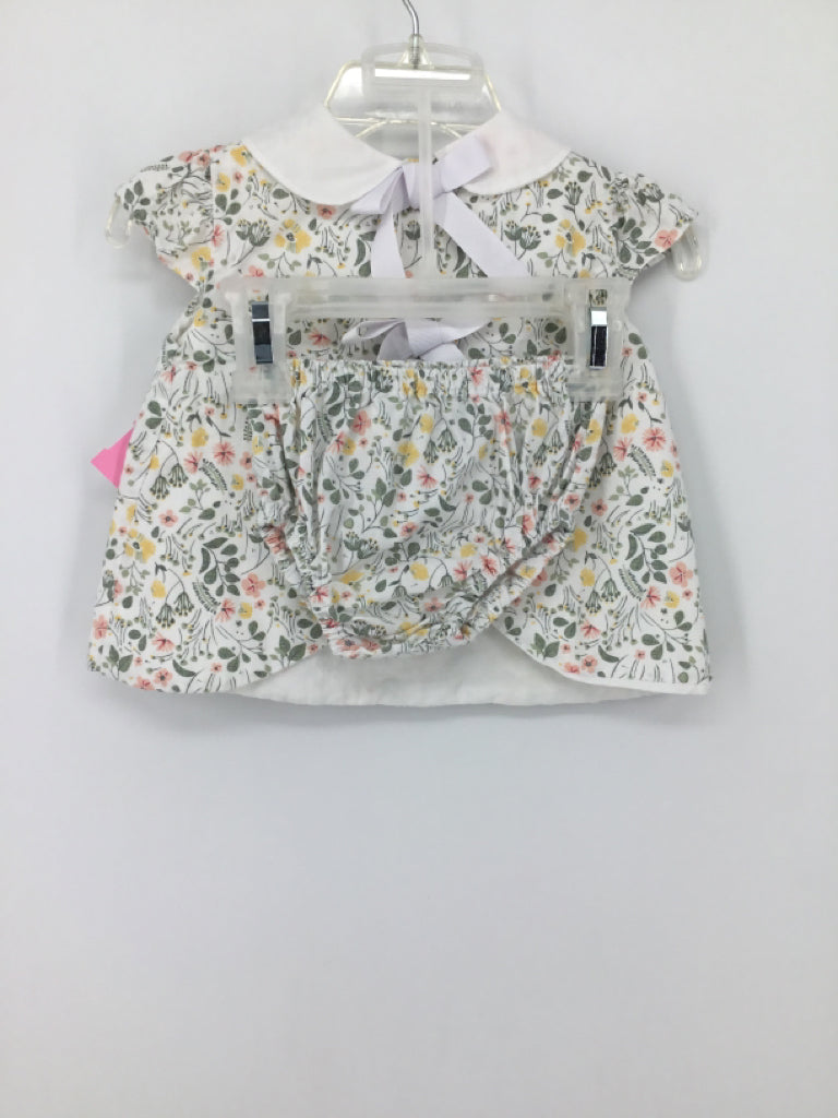 b Bella Bliss Child Size 6 Months Green Dress - girls