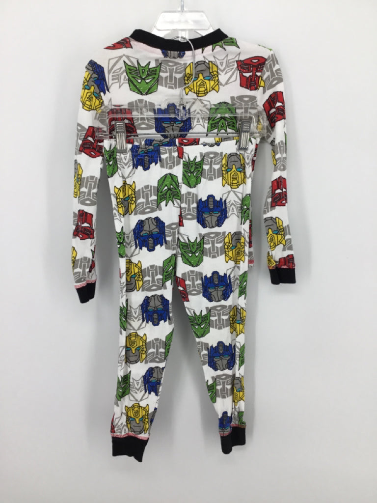 Transformers Child Size 5 Multi-Color Character Pajamas - boys