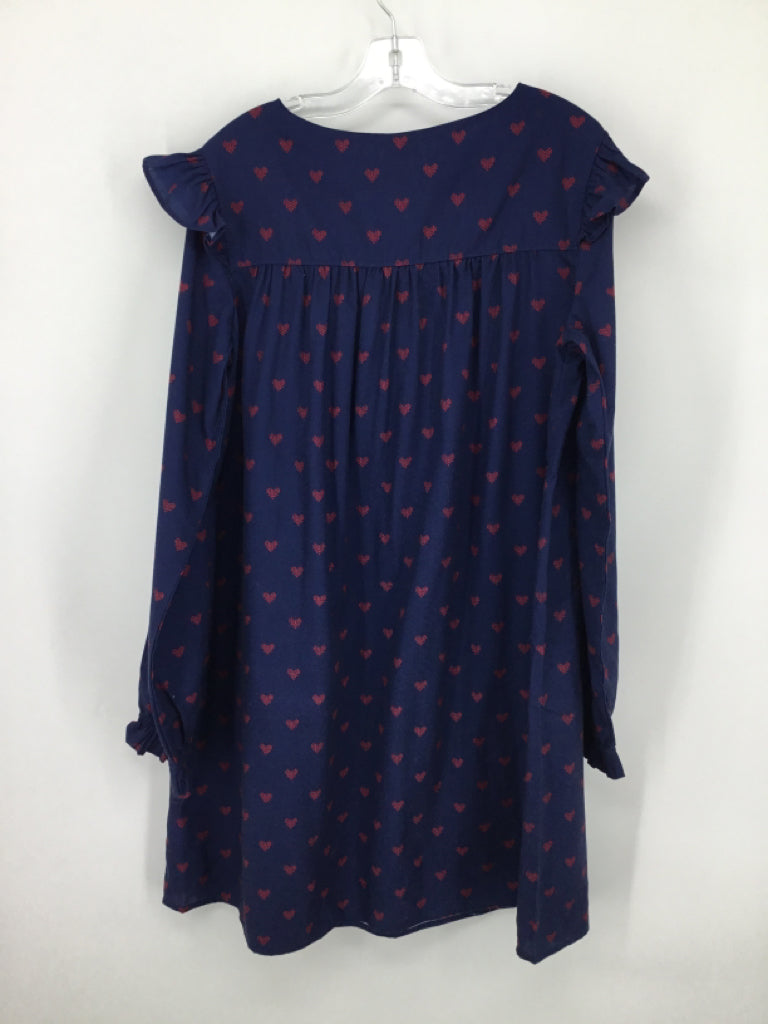 Crewcuts Child Size 12 Navy Valentine's Day Pajamas