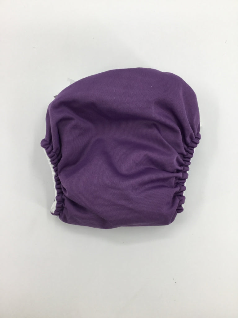 Bum Genius Child Size One Size Purple Solid Pocket Cloth Diaper