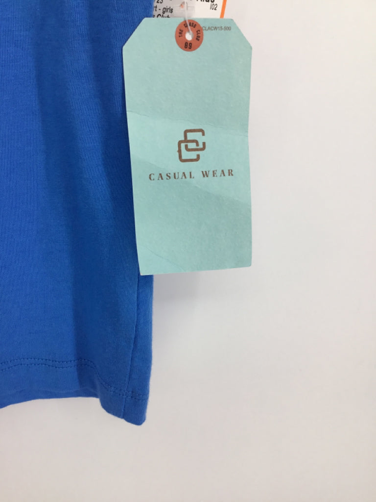 Class Club Child Size 6 Blue T-shirt - girls