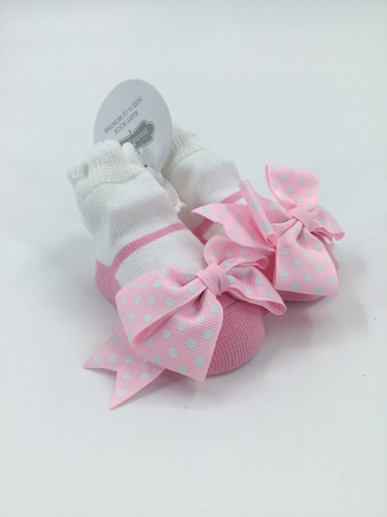 Mudpie Pink Socks - girls