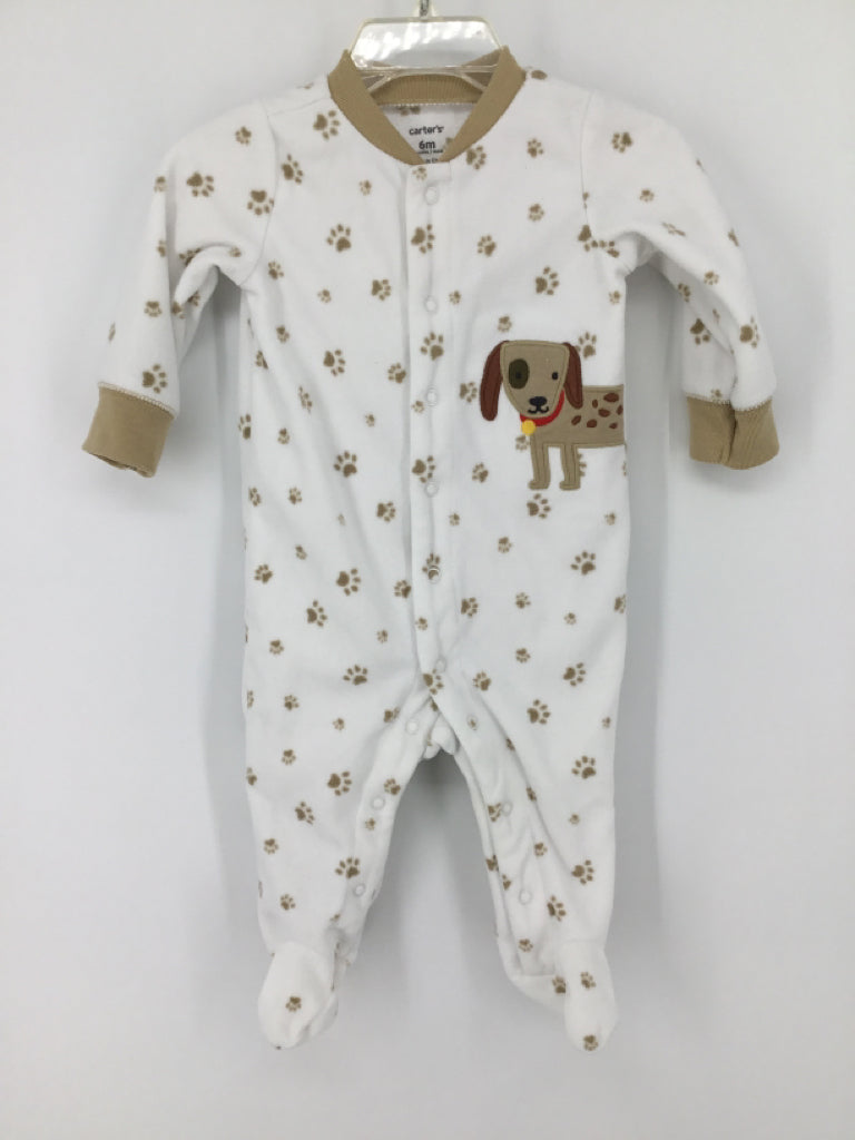 Carter's Child Size 6 Months Tan Sleepers