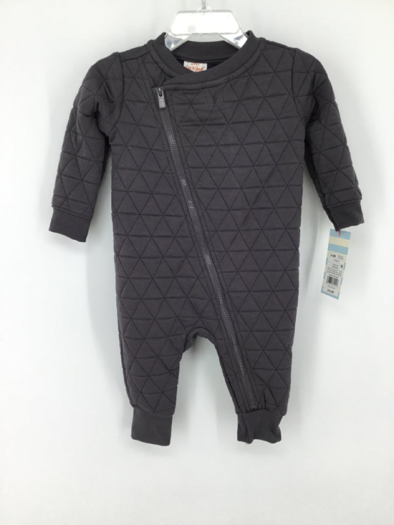 Cat & Jack Child Size 3-6 Months Gray Solid Outfit - boys