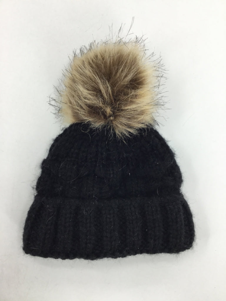 brandless Child Size 12 Months Black Hats - girls