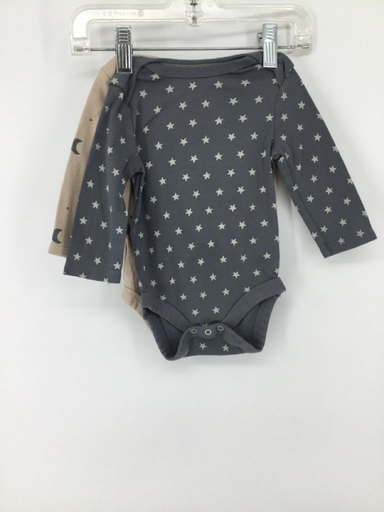 cloud island Child Size 3-6 Months Tan Onesie