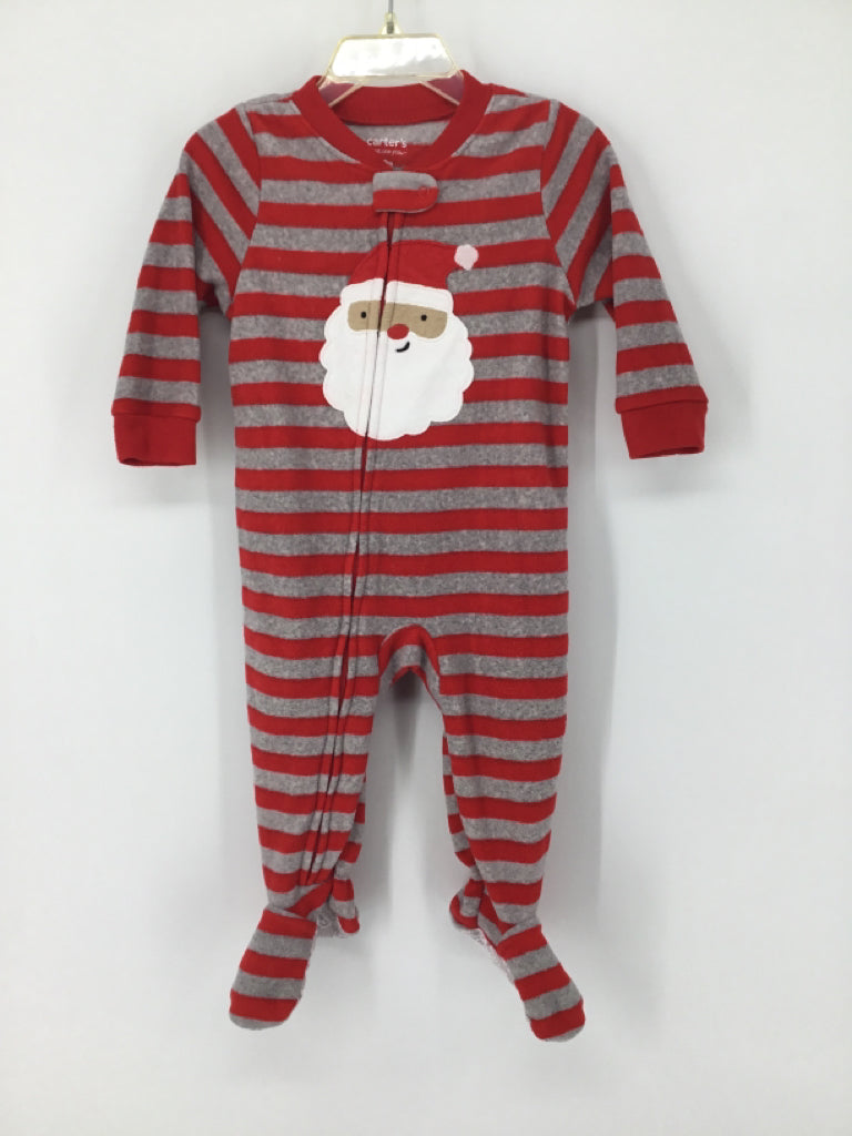 Just One You Made by Carters Child Size 12 Months Red Christmas Sleeper