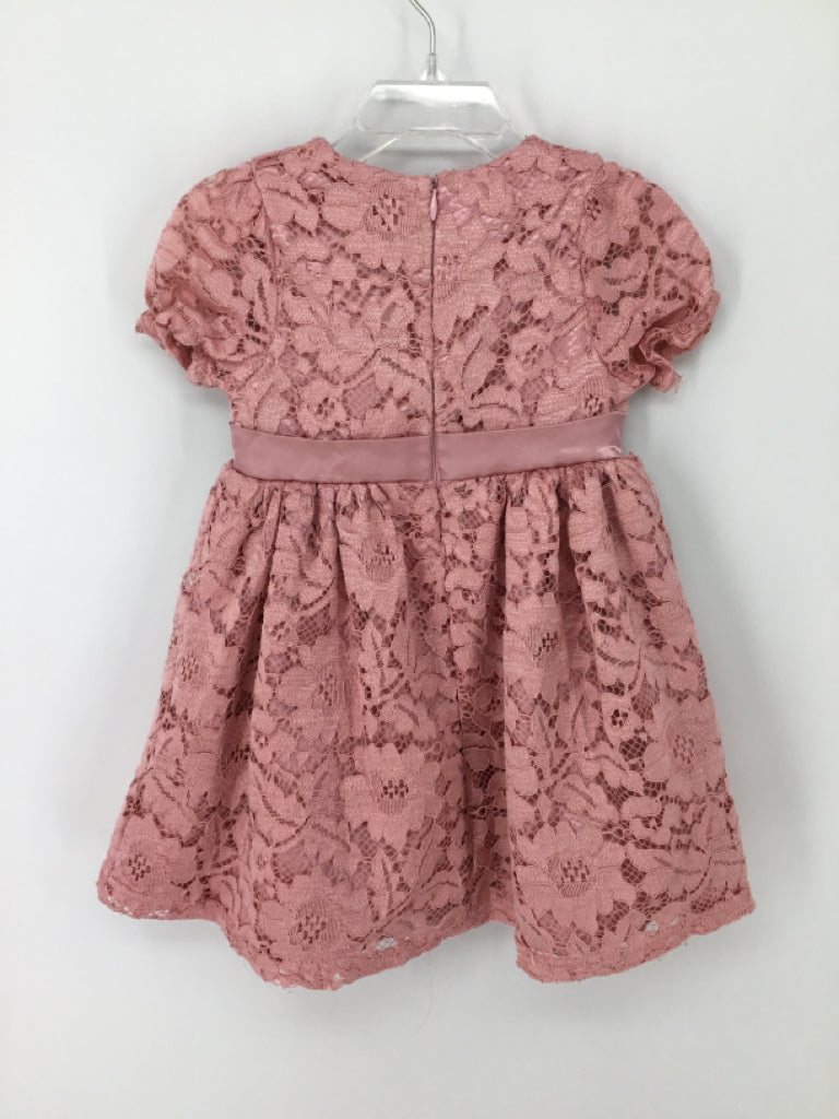 So Cute Child Size 18-24 Months Pink Dress - girls