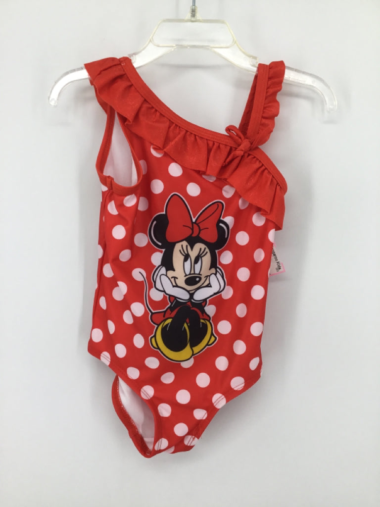 Disney Child Size 2 Red Swimwear - girls