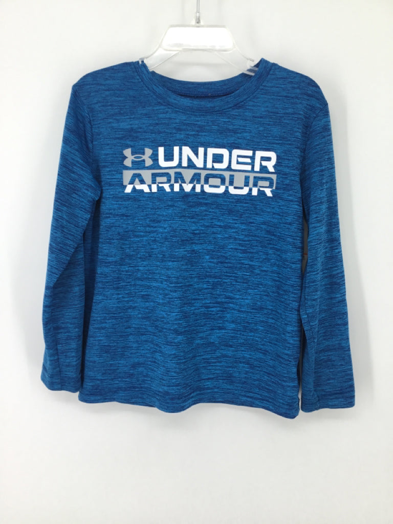 Under Armour Child Size 5 Blue screen printed T-shirt - boys