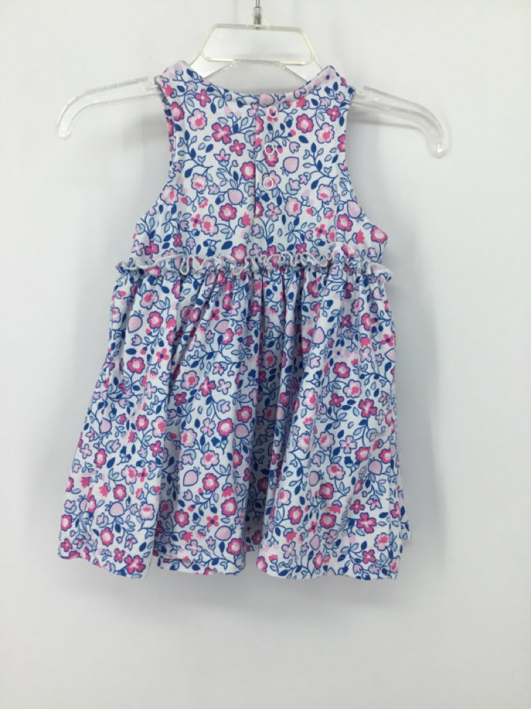 Mini Bean Child Size 3-6 Months Blue Dress - girls