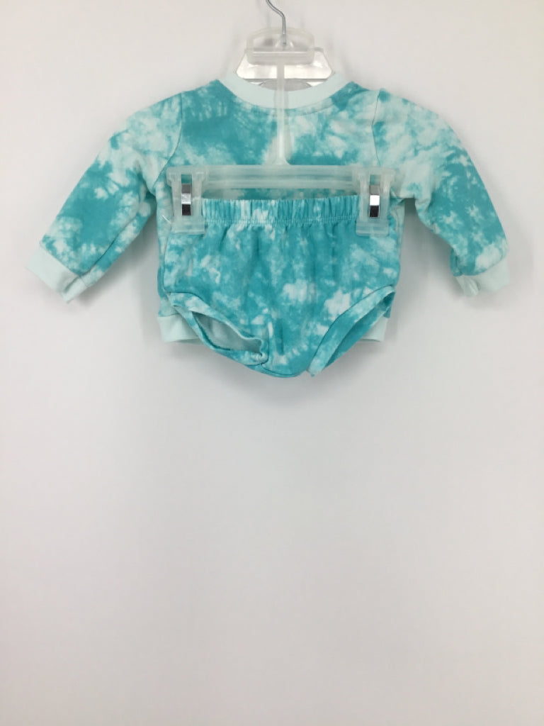 Cat & Jack Child Size Newborn Blue Outfit - girls