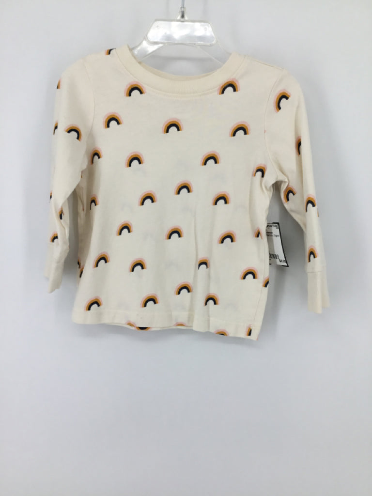 Hanna Andersson Child Size 2 Cream T-shirt - girls