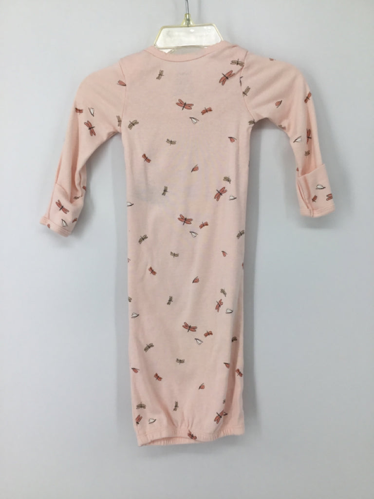 Carter's Child Size Newborn Pink Sleepers