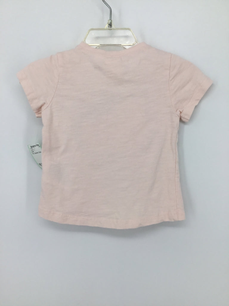 H & M Child Size 3-6 Months Pink T-shirt - girls