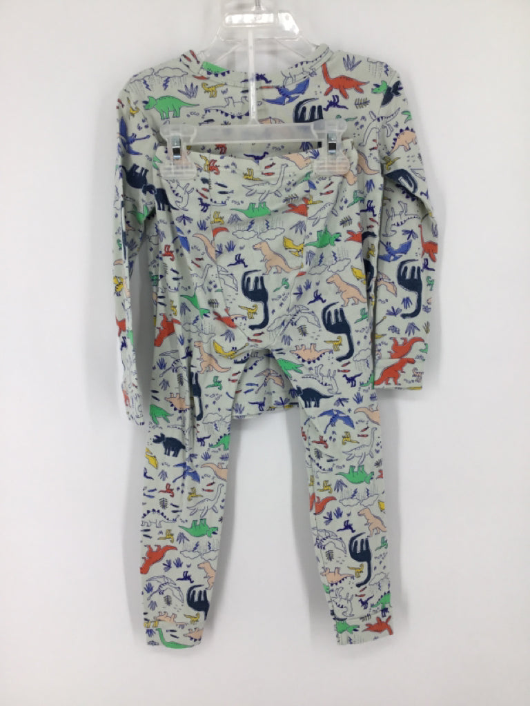 Baby Gap Child Size 5 Multi-Color Dinosaur Pajamas - boys