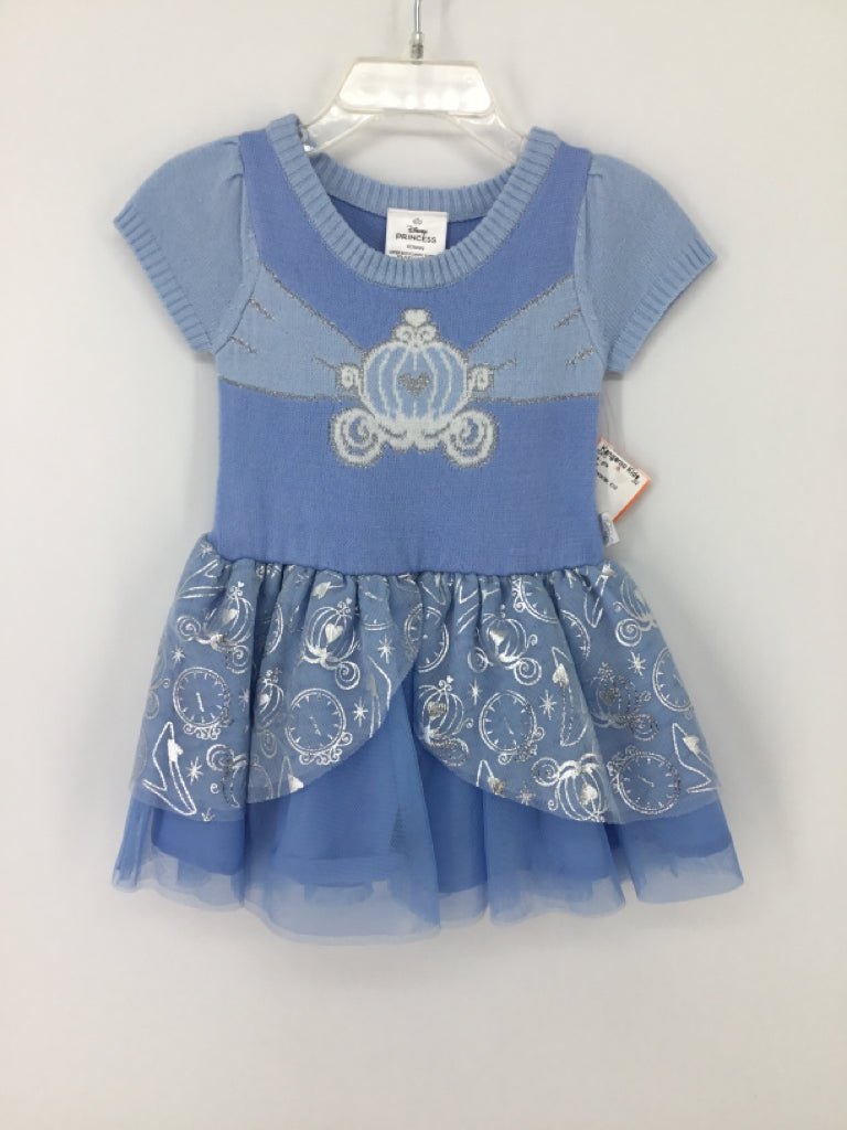 Disney Child Size 18 Months Blue Dress - girls