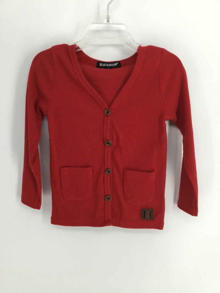 Beau Hudson Child Size 2 Red Shirt - girls