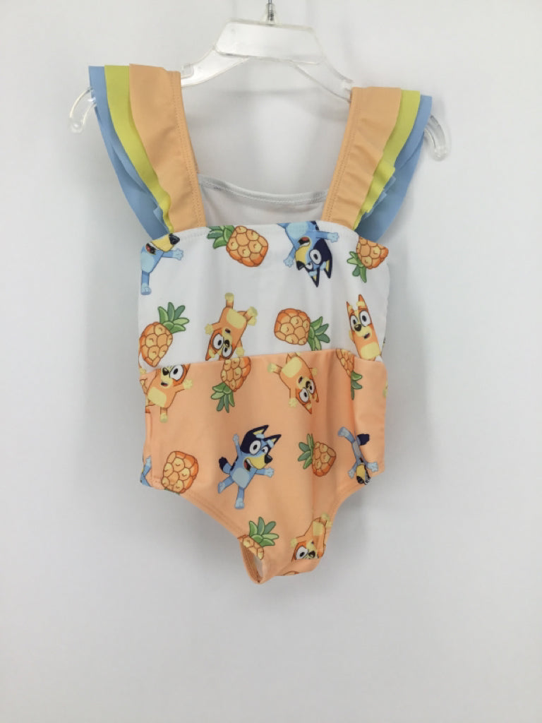 Bluey Child Size 18 Months Blue Swimwear - girls