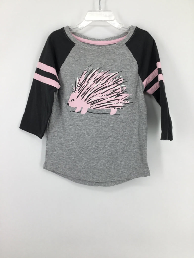 Cat & Jack Child Size 6 Gray T-shirt - girls