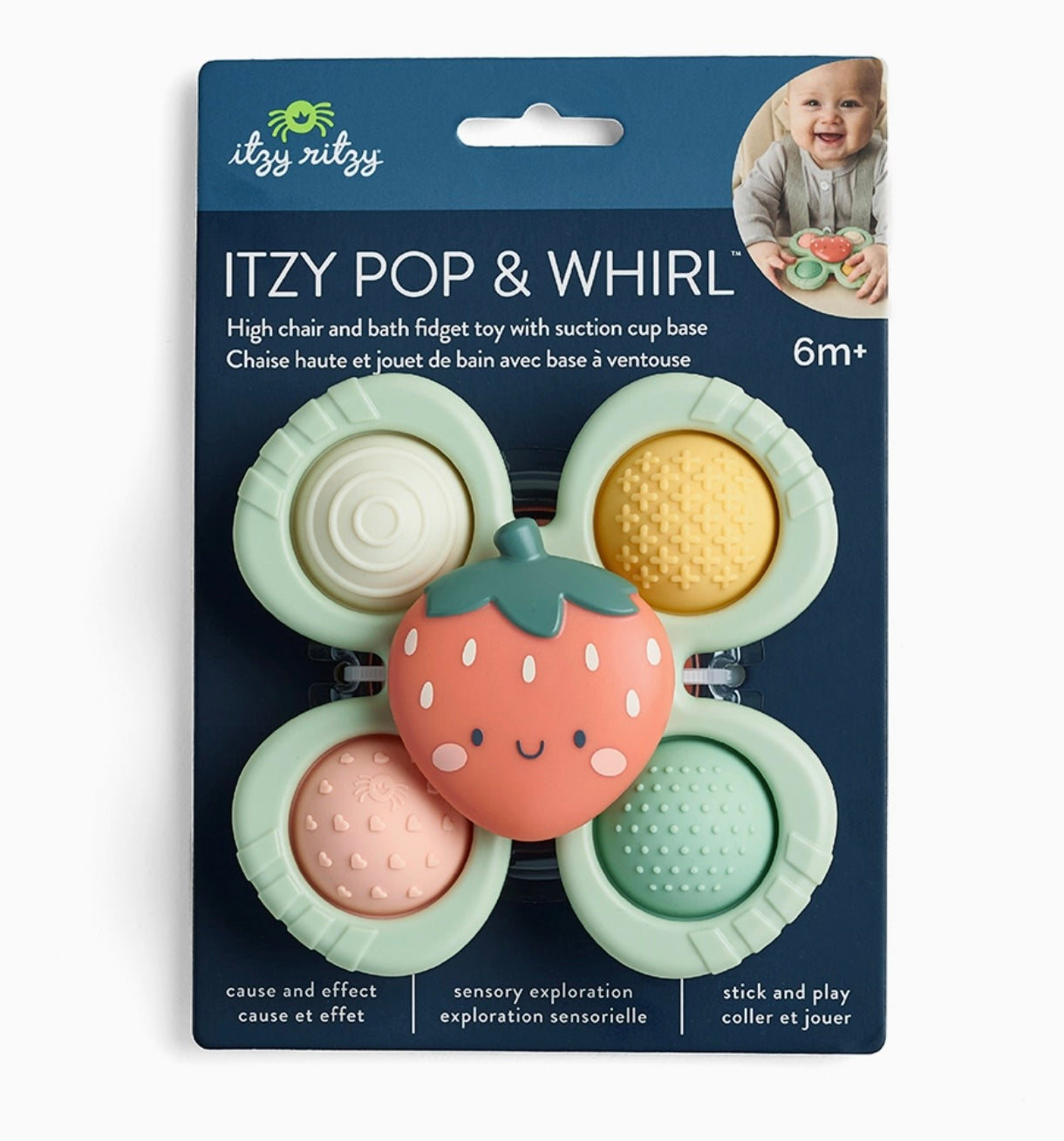 Itzy Ritzy - Pop & Whirl (Strawberry)