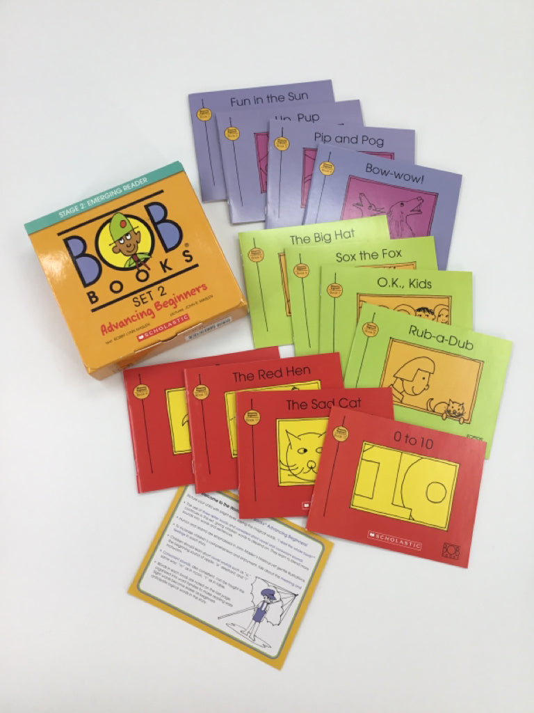 Scholastic Bob Books Set 2 Advancing Beginners Book Set