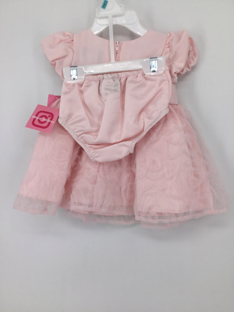 Rare Editions Child Size 3-6 Months Pink Dress - girls