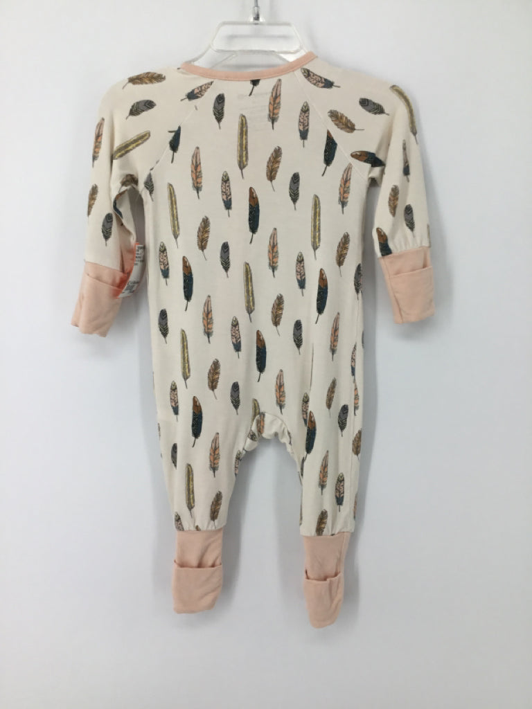 Baby Sprouts Child Size 3-6 Months Pink Pajamas - girls