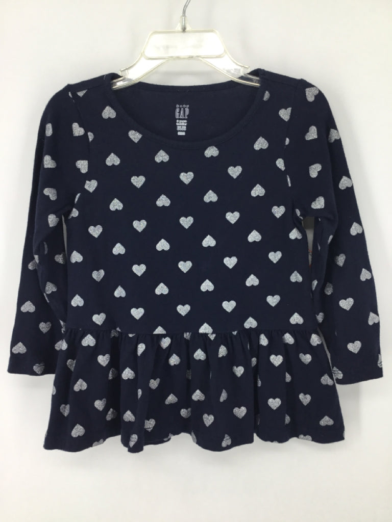 Baby Gap Child Size 3 Navy Shirt - girls