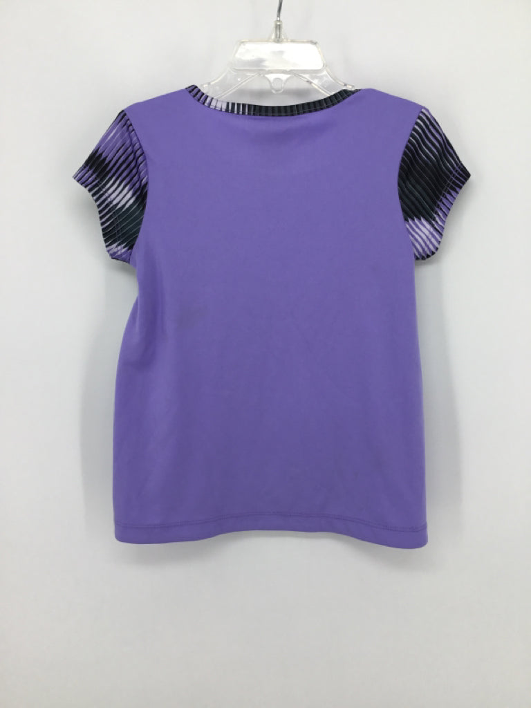 Adidas Child Size 4 Purple T-shirt - girls