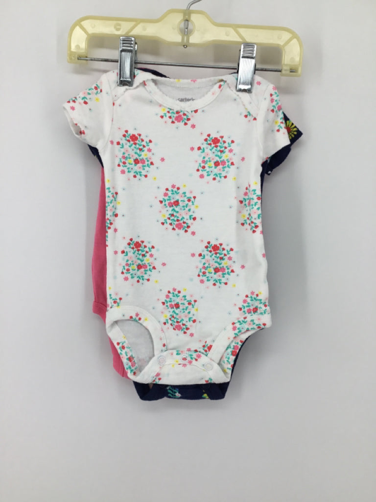 Carter's Child Size 3 Months White Onesie