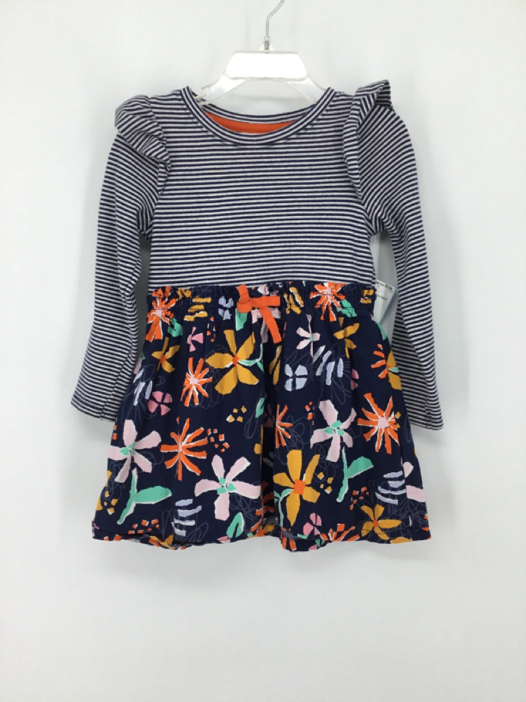Cat & Jack Child Size 3 Navy Dress - girls