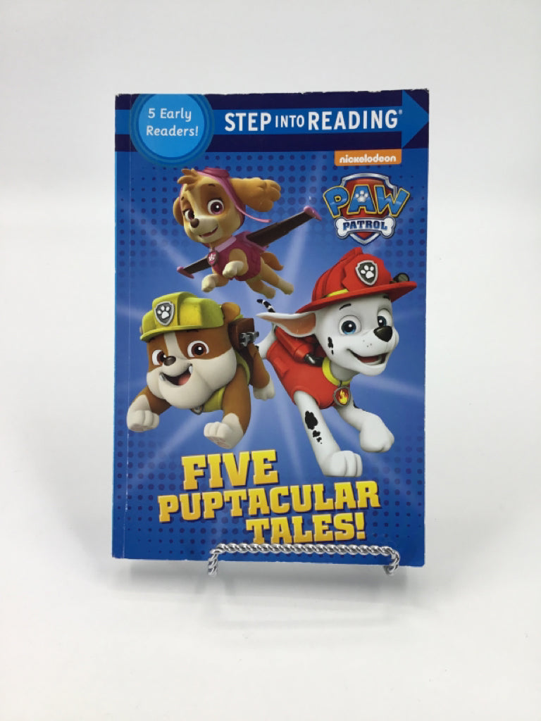 Paw Patrol Five Spectacular Tales! Paperback Book