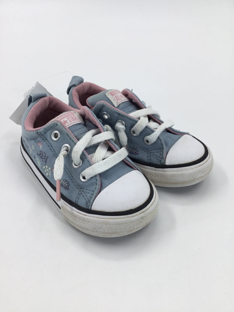 Converse Child Size 7 Toddler Blue Sneakers