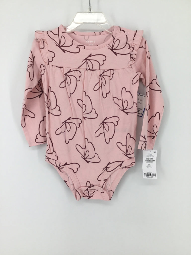 Carter's Child Size 24 Months Pink Onesie