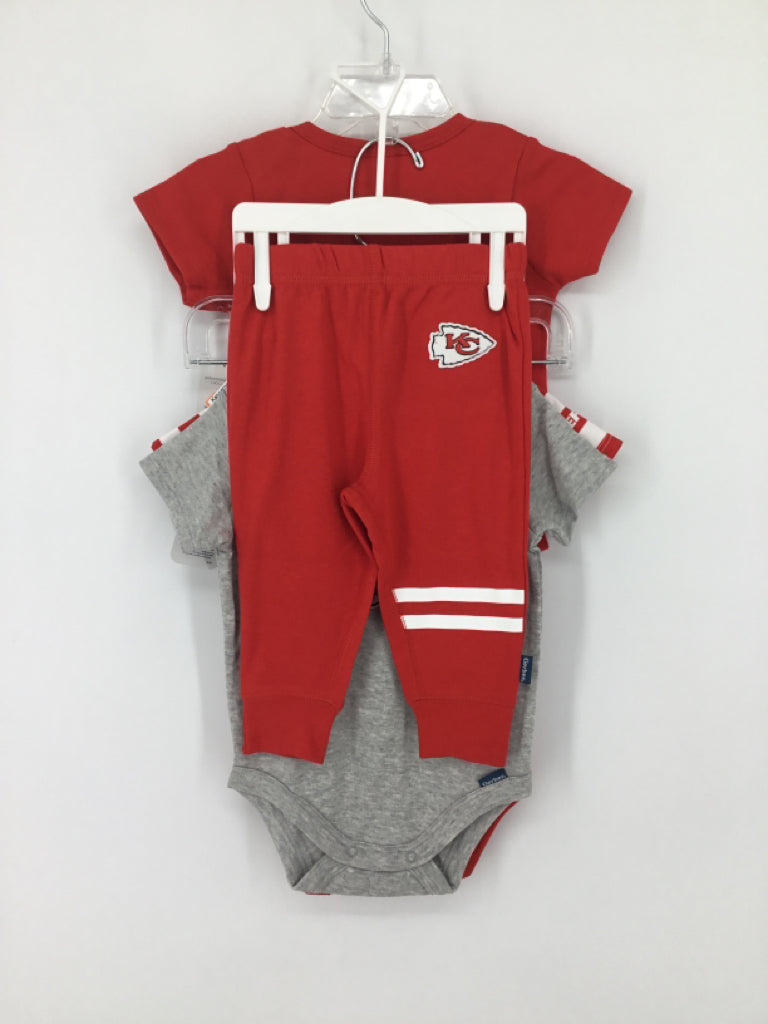 NFL Child Size 3-6 Months Gray Onesie