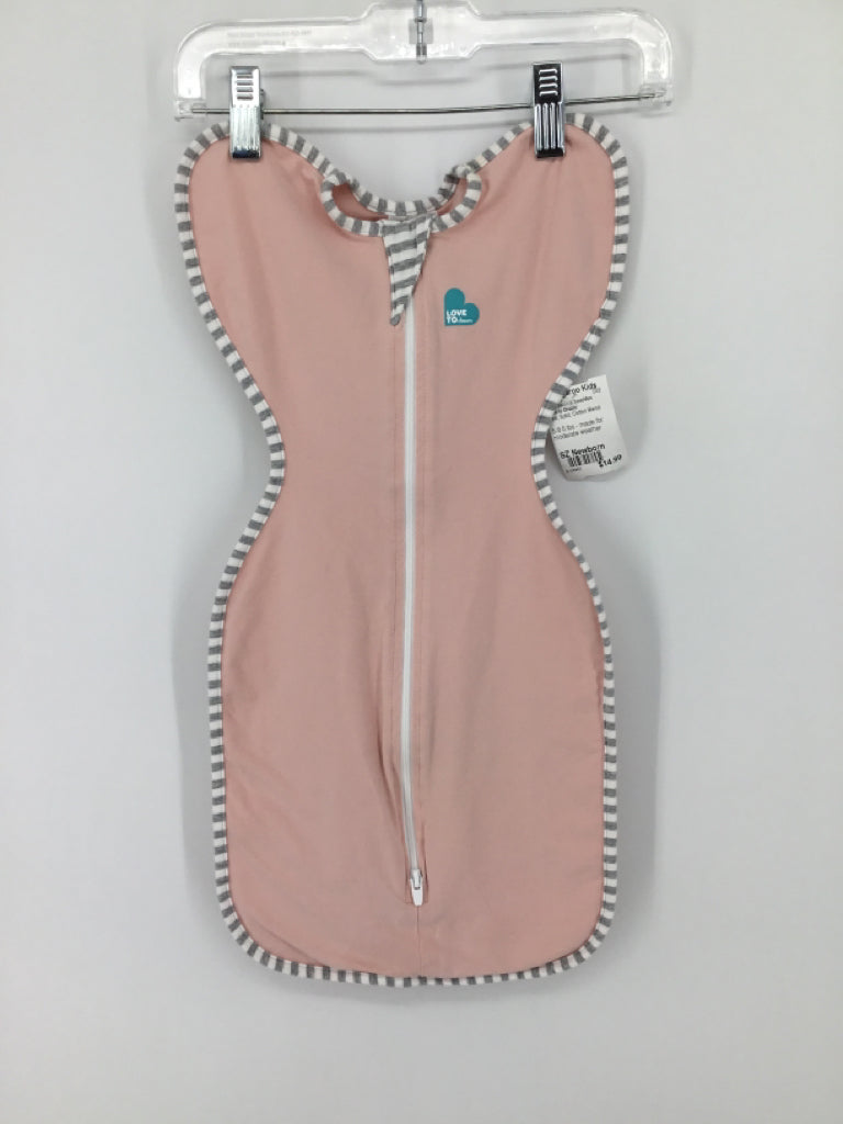 Love to Dream Child Size Newborn Pink Sleep Sacks & Swaddles