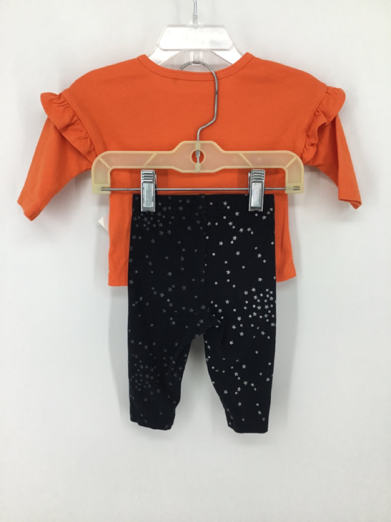 Carter's Child Size 3 Months Orange Halloween Outfit