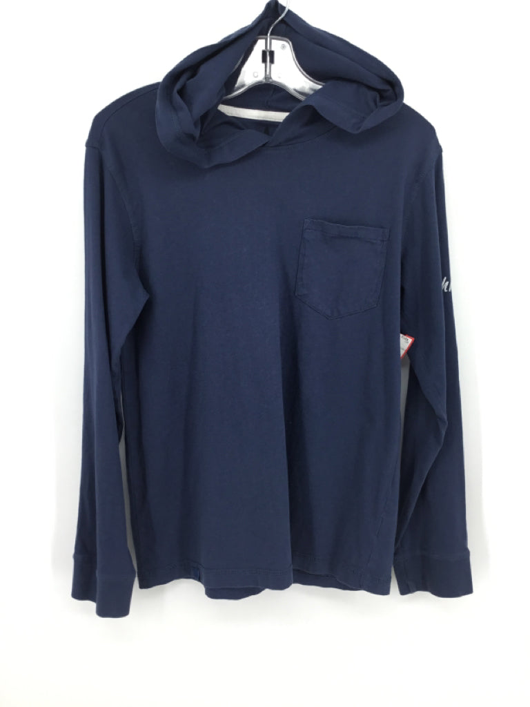 Johnnie-O Child Size 10 Navy screen printed Shirt - boys