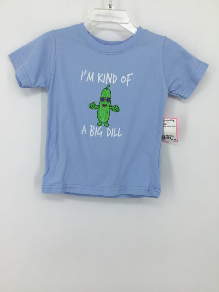 Rabbit Skins Child Size 18 Months Blue T-shirt - girls