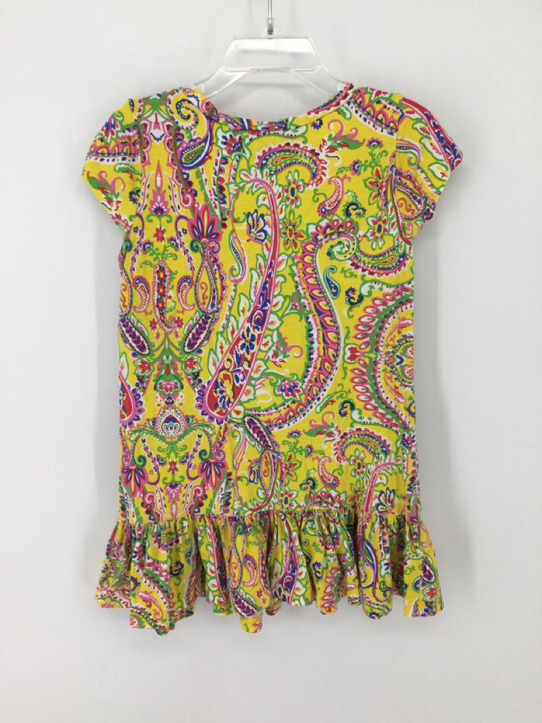 Ralph Lauren Child Size 4 Yellow Dress - girls